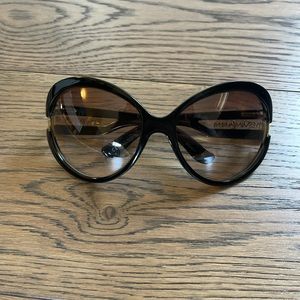 Auth YSL Yves Saint Laurent oversized sunglasses